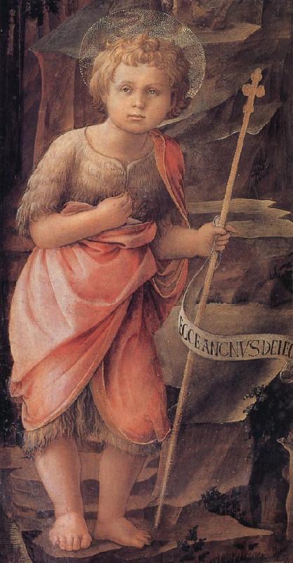 Fra Filippo Lippi Details of The Adoration of the Infant Jesus